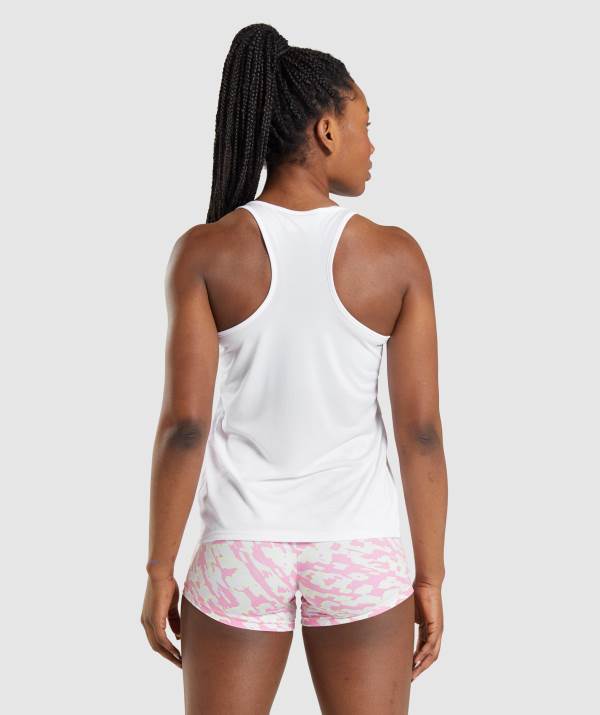Damske Tielko Gymshark Training Biele | HC8304192